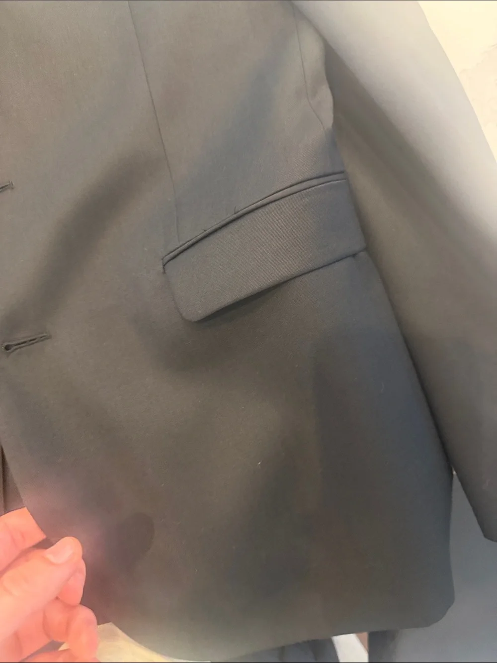 Express “Photographer” Fitted Black Blazer